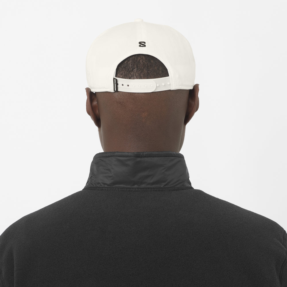 salomon-LOGO FLAT CAP-棒球帽