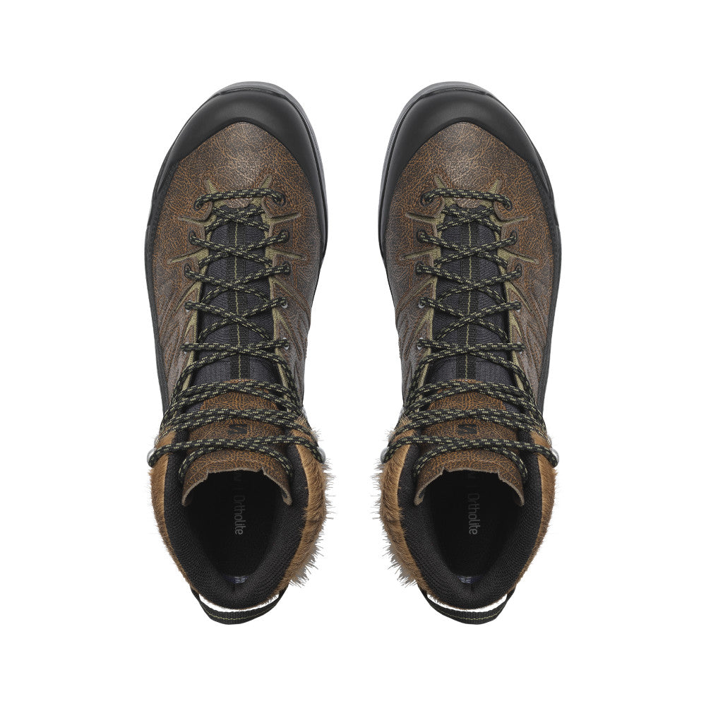 Salomon X-ALP MID DISTRESSED LEATHER GORE-TEX