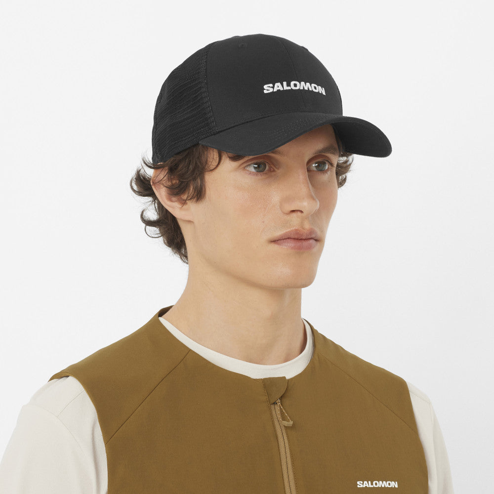 Salomon LOGO TRUCKER CAP 棒球帽