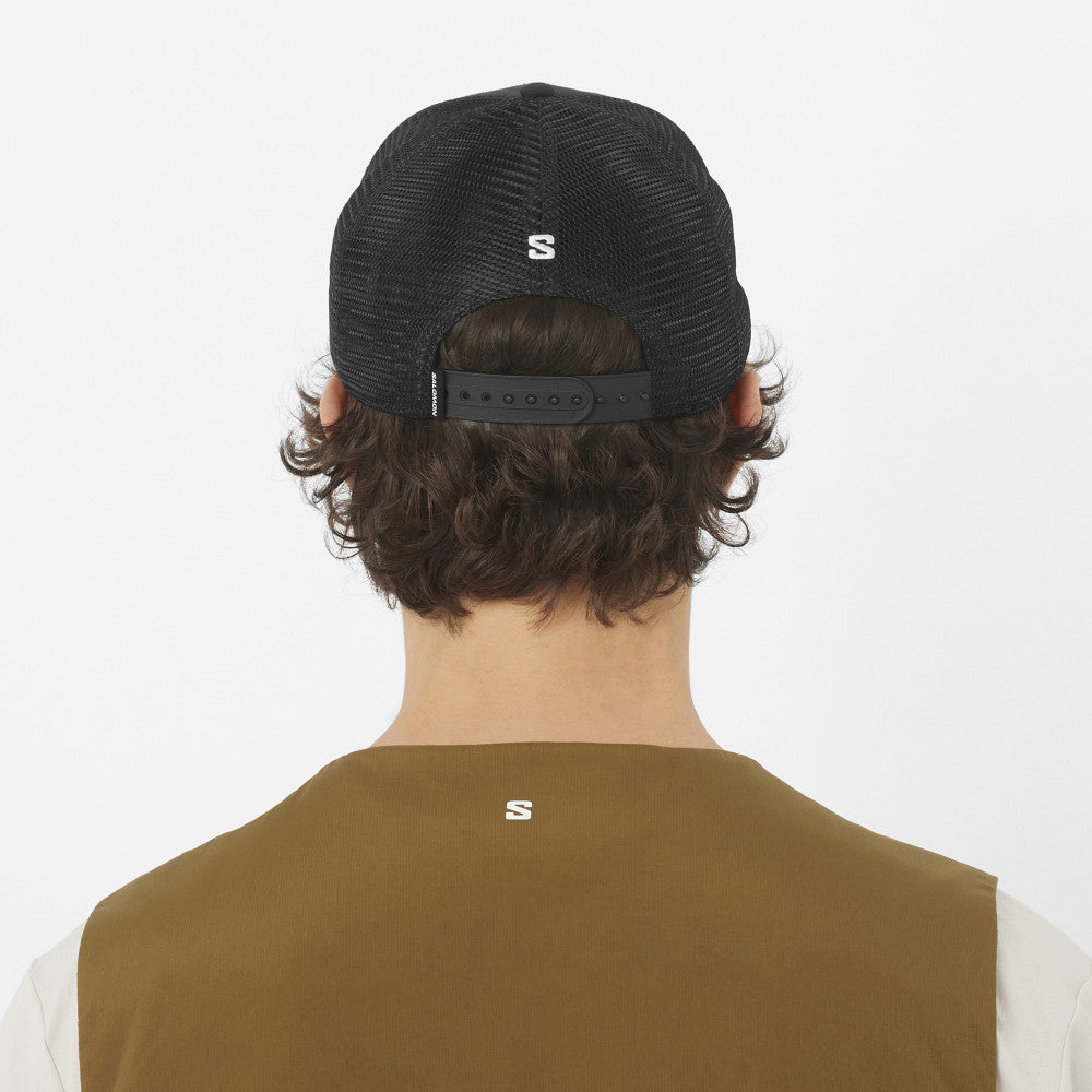 Salomon LOGO TRUCKER CAP 棒球帽