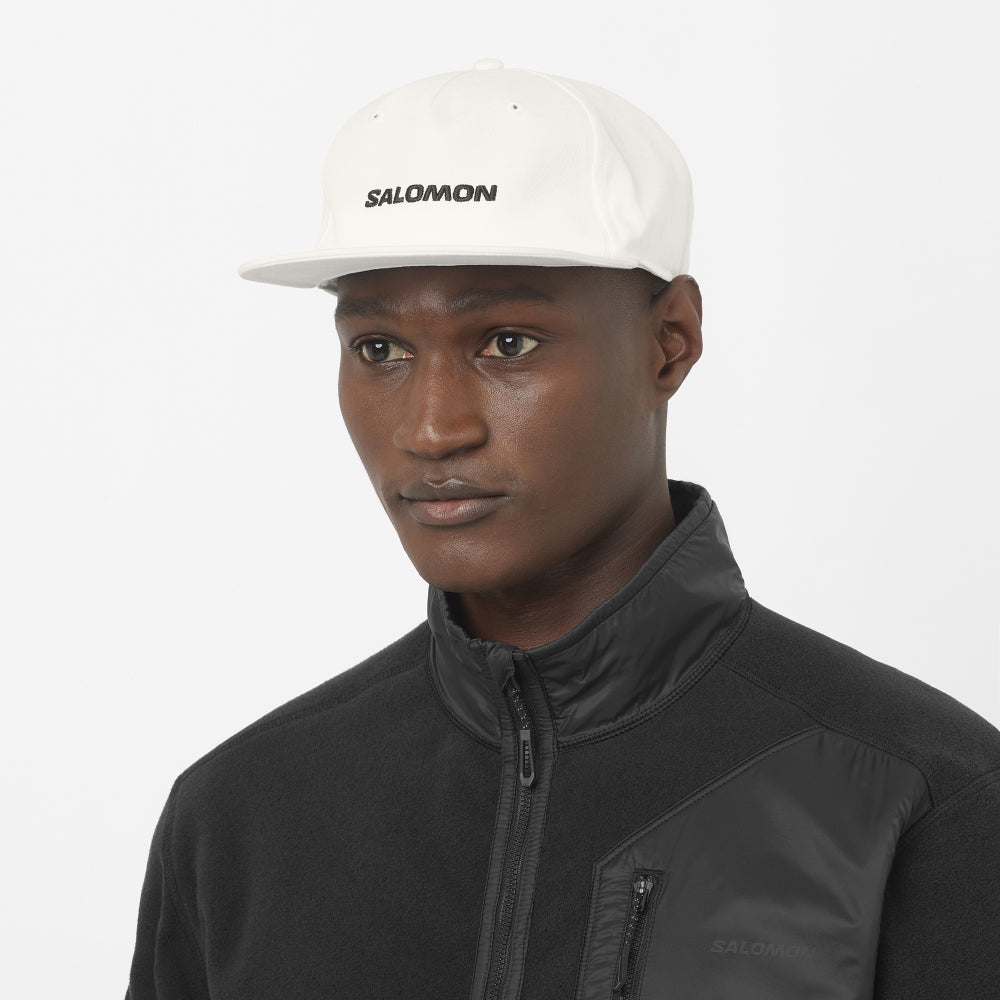 salomon-LOGO FLAT CAP-棒球帽