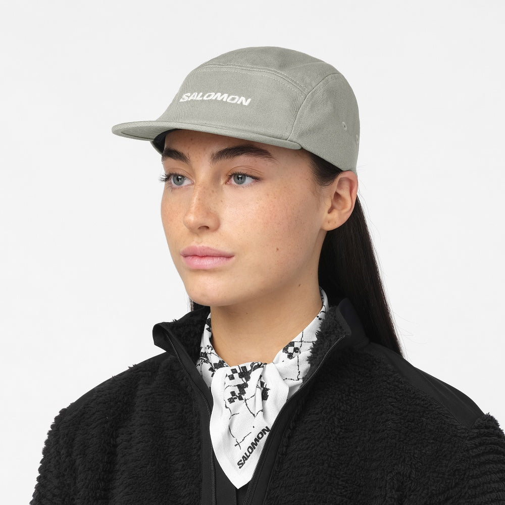 salomon-LOGO 5 PANEL-棒球帽